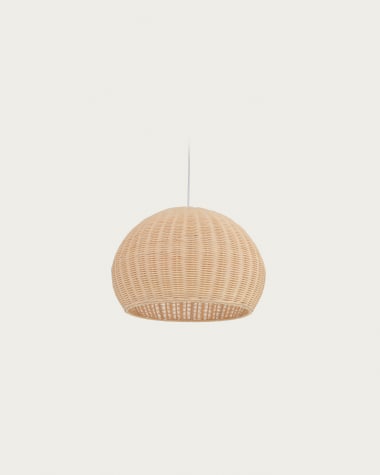 Lampenkap voor hanglamp Deyarina in rotan met natuurlijke finish Ø 45 cm
