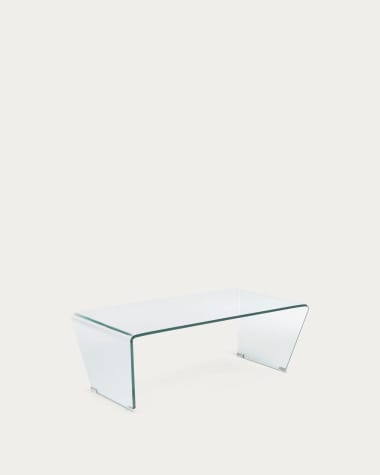 Burano glazen salontafel 120 x 60 cm