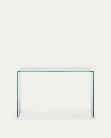 Console Burano en verre 125 x 40 cm