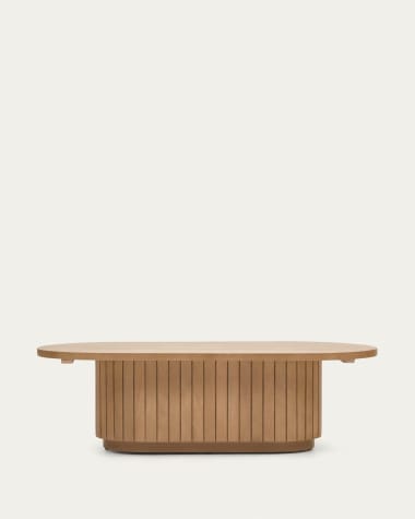 Tavolino Licia in legno massello di mango 120 x 60 cm