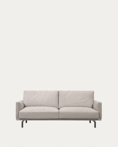 Galene 2 seater sofa in beige, 174 cm
