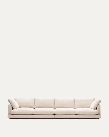 Gala 6-Sitzer-Sofa beige 390 cm