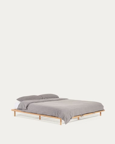 Anielle bed van massief essenhout voor een matras van 160 x 200 cm