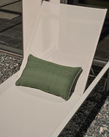 Housse de coussin Rocal 100% PET vert 30 x 50 cm