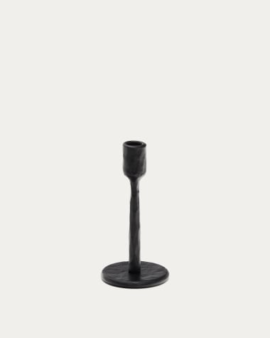 Candelabro grande Nuvro in alluminio nero