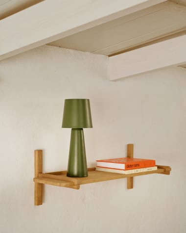 Sitra modular shelf, 1 solid oak wood shelf in a natural finish, 90 cm, FSC Mix Credit