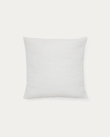 Minec beige, 100% linen cushion cover, 45 x 45 cm