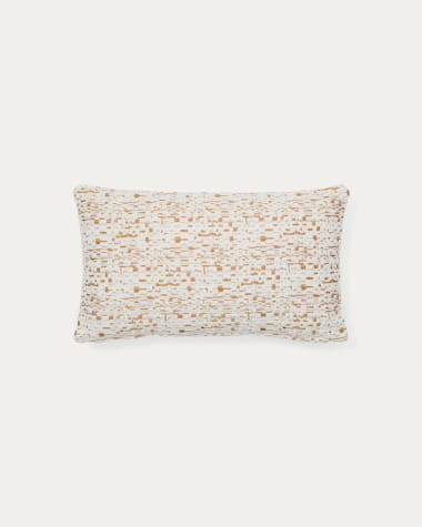 Multicoloured jacquard Manma cushion cover 30 x 50 cm