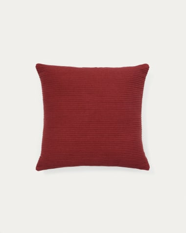 Minec terracotta, 100% linen cushion cover, 45 x 45 cm