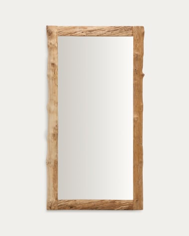 Ibro wooden mirror, 105 x 200 cm