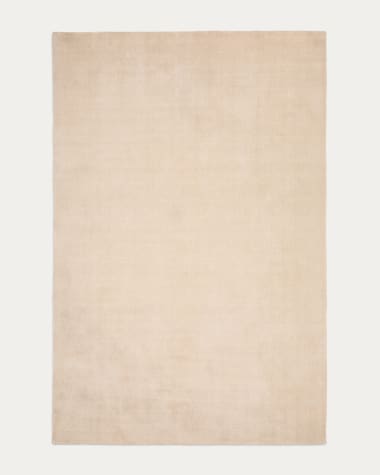 Empuries rug in white polypropylene, 200 x 300 cm