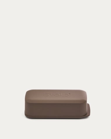 Faraday box for mobile phones in collaboration with Stolp® x KonMari, brown