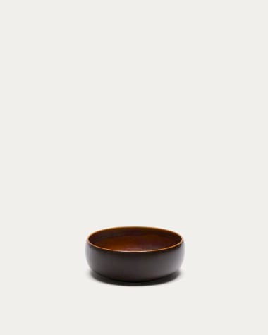 Small brown ceramic Uilo bowl