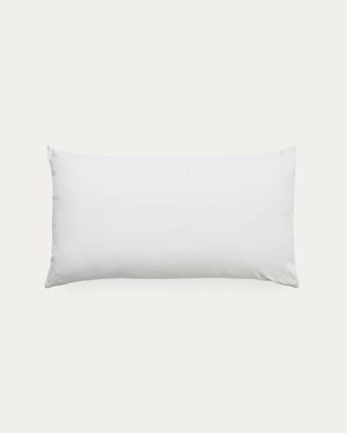 Duca pillow with feather and down, 80 x 40 cm