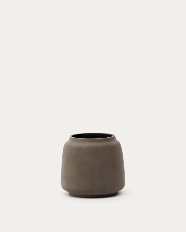 Fioriera Lira effetto terracotta Ø 40 cm