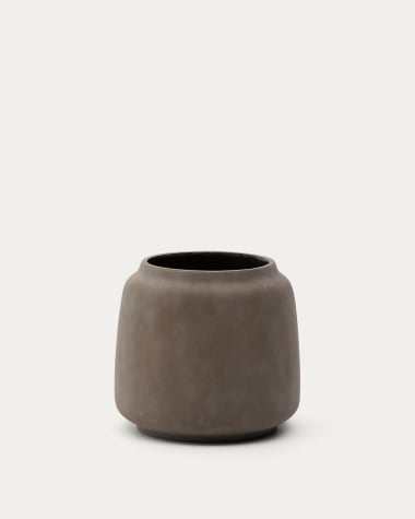 Fioriera Lira effetto  terracotta Ø 53 cm