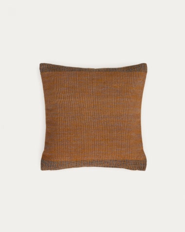 Kissenbezug Delnar 100 % PET hellorange 45 x 45 cm