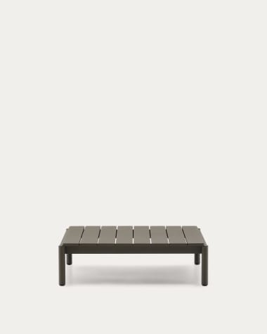 Table basse Sorells en aluminium vert 89 x 91 cm