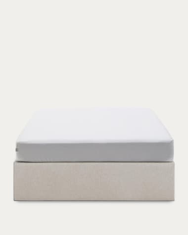 Matters folding sofa in beige for a 160 x 200 cm mattress