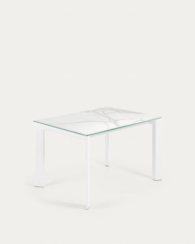 Axis table 120 (180) cm white legs