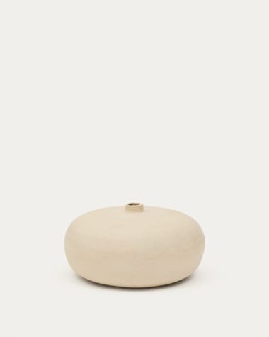 Vase Nivala aus Pappmaché 15,5 cm