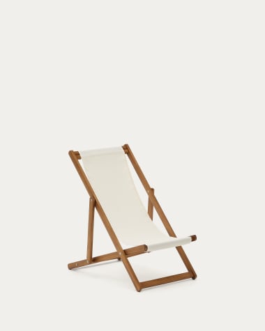 Παιδική πτυσσόμενη αιώρα outdoor Adredna μπεζ από 100% μασίφ ξύλο ακακίας FSC