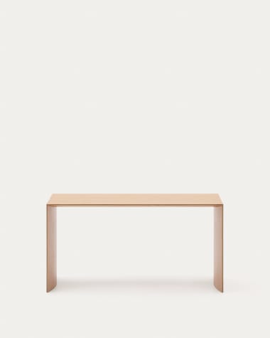 Koffietafel Litto van natuurlijk afgewerkt eikenfineer 90 x 45 cm