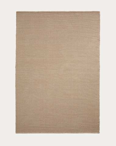 Rug Ardelia in synthetic fibers beige 200 x 300 cm