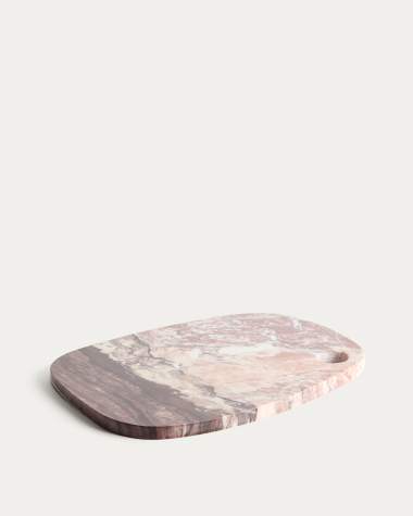 Meran burgundy marble serving board 29 x 23cm
