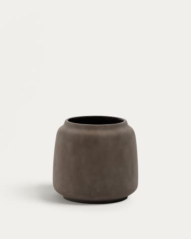 Lira terracotta-effect planter Ø53cm