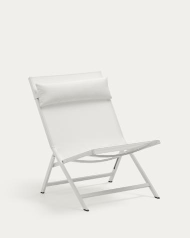 Canutells Klappstuhl aus Aluminium mit weißem Finish