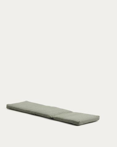 Maoni green 100% PET sun lounger cushion 50 x 175cm