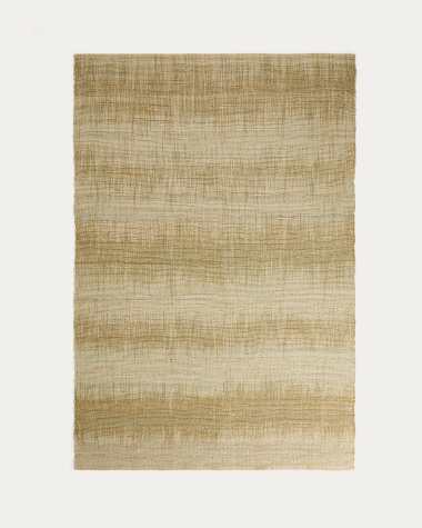 Lirmo green jute rug 160 x 230cm
