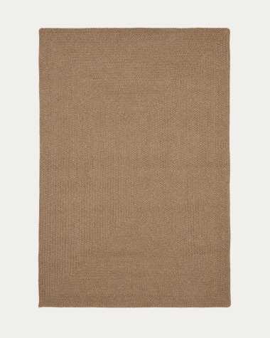 Despas beige synthetic fibre rug 300 x 400cm