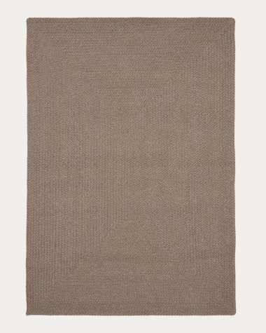 Despas beige synthetic fibre rug 200 x 300cm