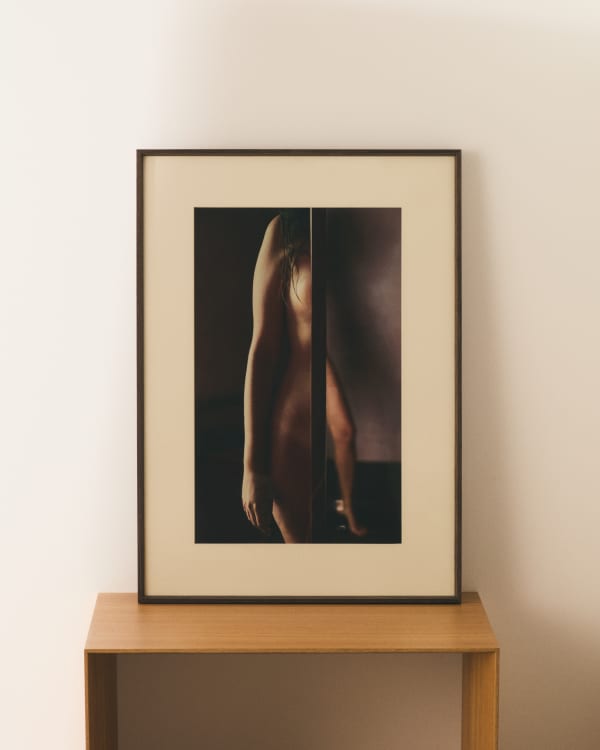 Zavira picture with photograph of female body 50 x 70cm