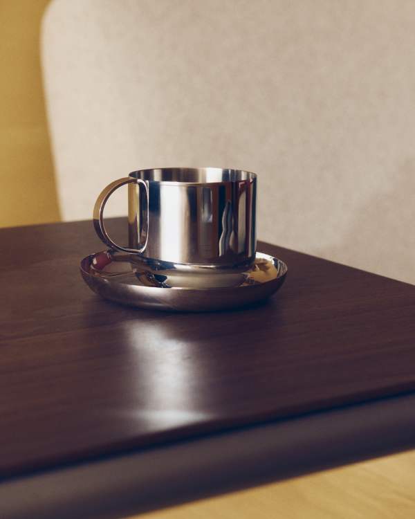 Nirela set of 2 stainless steel cups