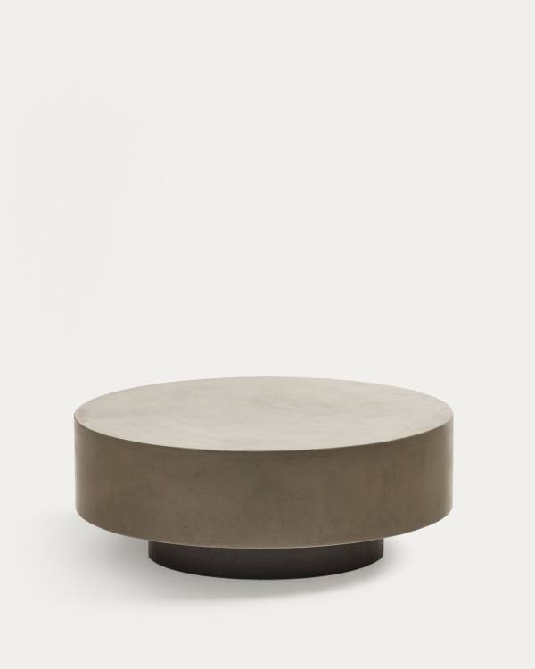 Garbet cement coffee table, Ø 80 cm
