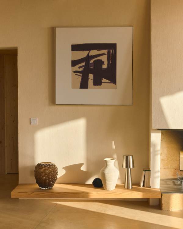 Πίνακας αφηρημένης τέχνης Arilan ζωγραφισμένος στο χέρι 100 x 100 εκ