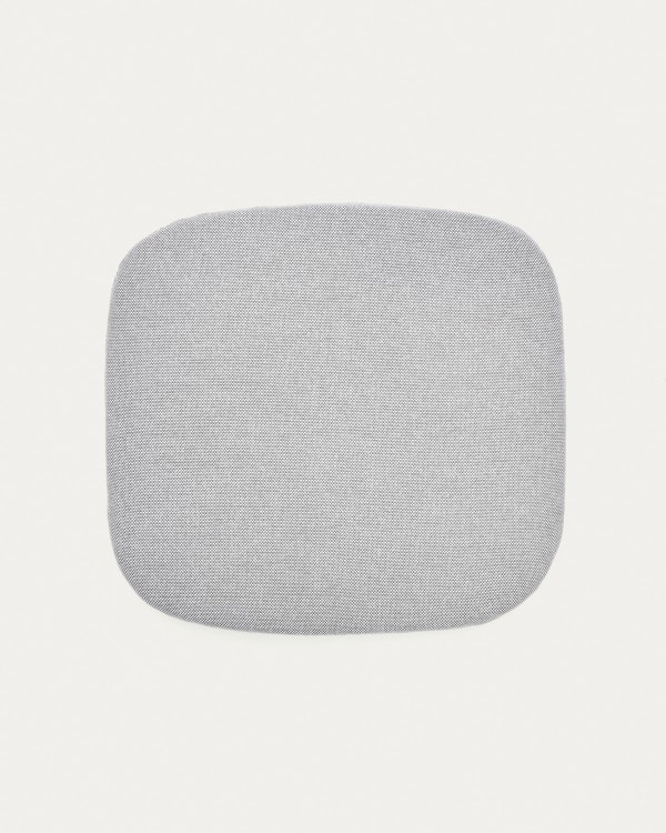 Joncols chair cushion in grey, 43 x 41 cm