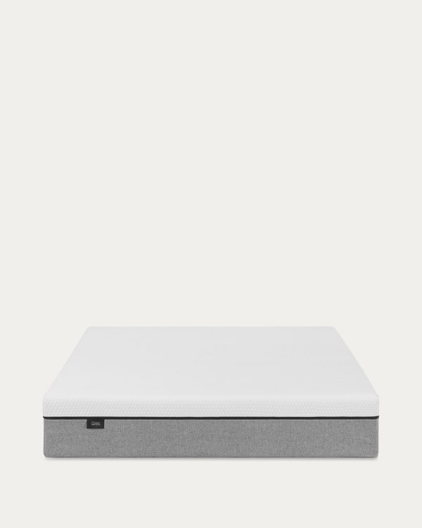 Eva viscoelastic mattress with removable cover 160 x 200 cm