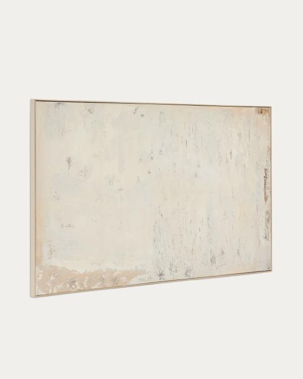Quadro astratto Silpa beige chiaro 200 x 120 cm