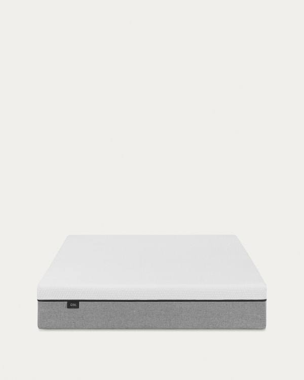 Eva viscoelastic mattress with removable cover 150 x 190 cm