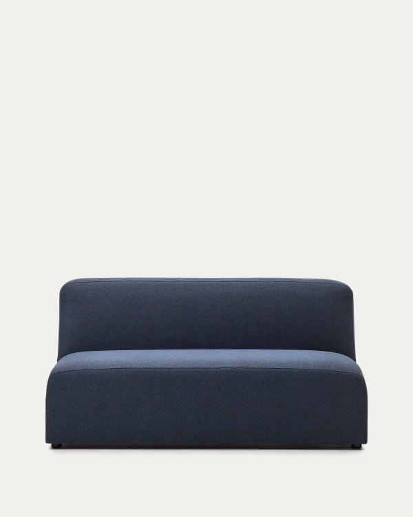 2 seater sofa module in blue, 150 cm FSC Mix Credit