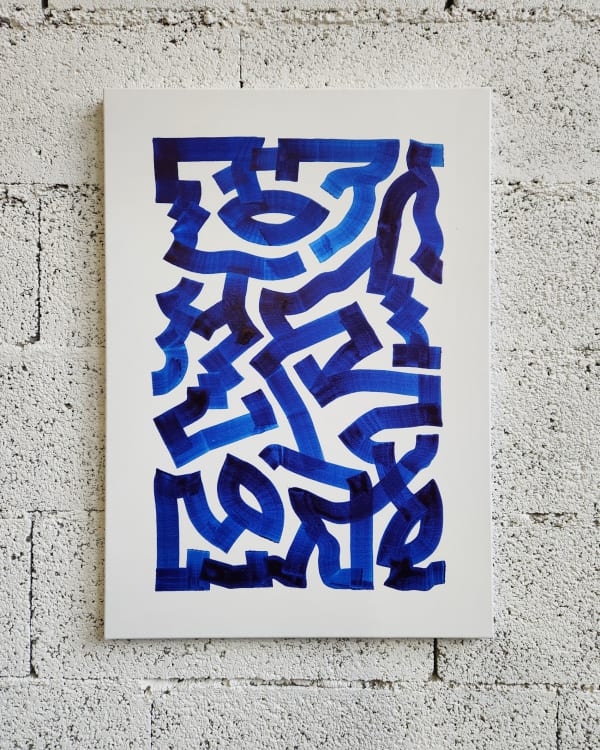 Totem bleu 1