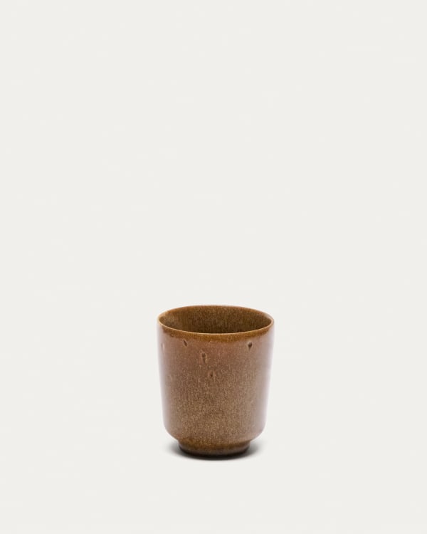 Nagoli Keramiktasse braun