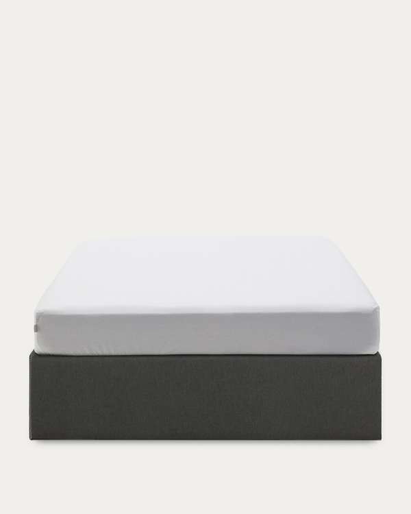 Matters ottoman bed base in black for a 160 x 200 cm mattress