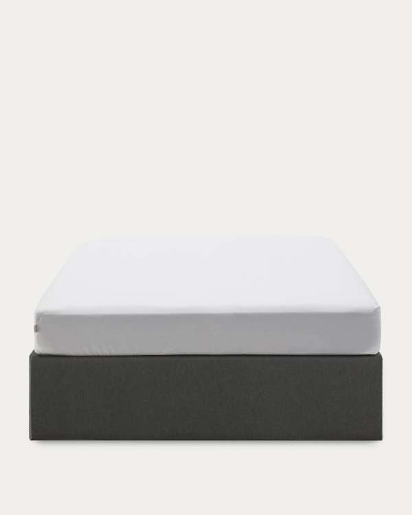 Matters ottoman bed base in black for a 140 x 190 cm mattress