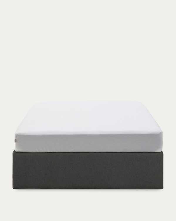 Matters ottoman bed base in black for a 180 x 200 cm mattress