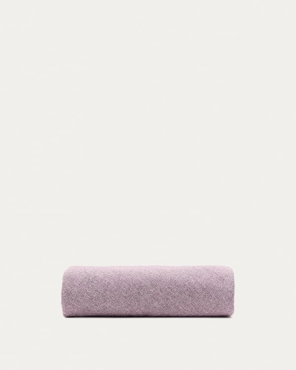 Kaeli purple footrest cover Ø60cm